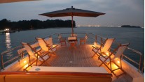 Nymphaea -  Upper Deck Lounge Area Looking Aft
